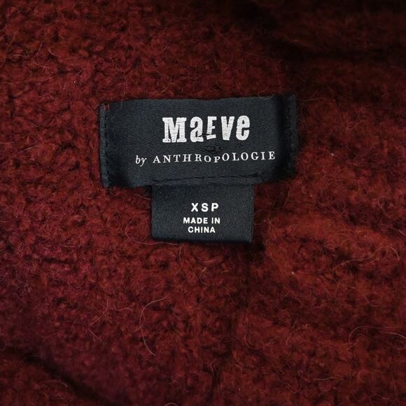 Maeve by Anthropologie Womens XSP Athena Cowl Neck Oversized Sweater - Picture 8 of 10